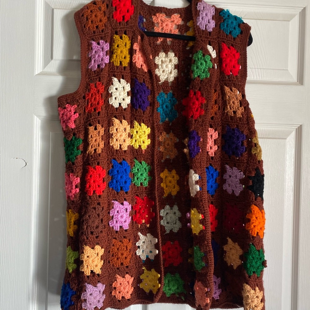 Handmade sweater vest